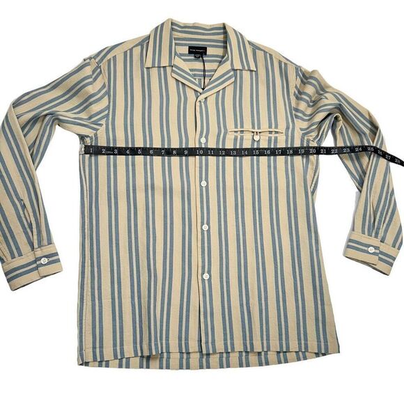 Club Monaco New !! Striped Long-Sleeve Button-Down Shirt Small Men’s - Picture 10 of 13